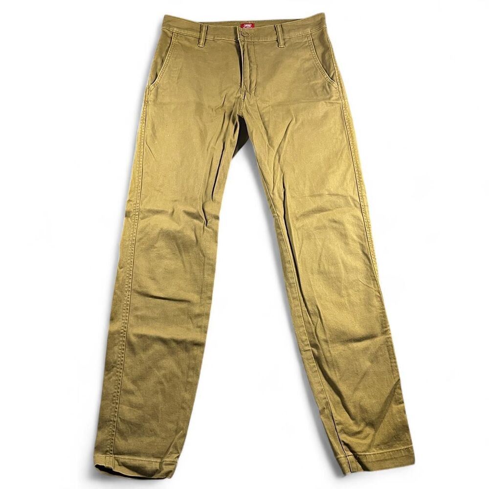 Levi-s Men's Tan and Khaki Trousers